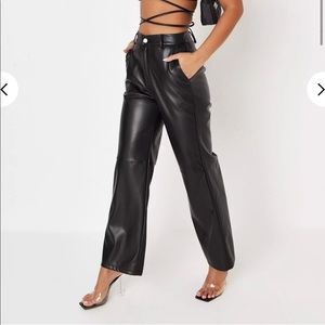 COPY - Missguided faux leather pants.
